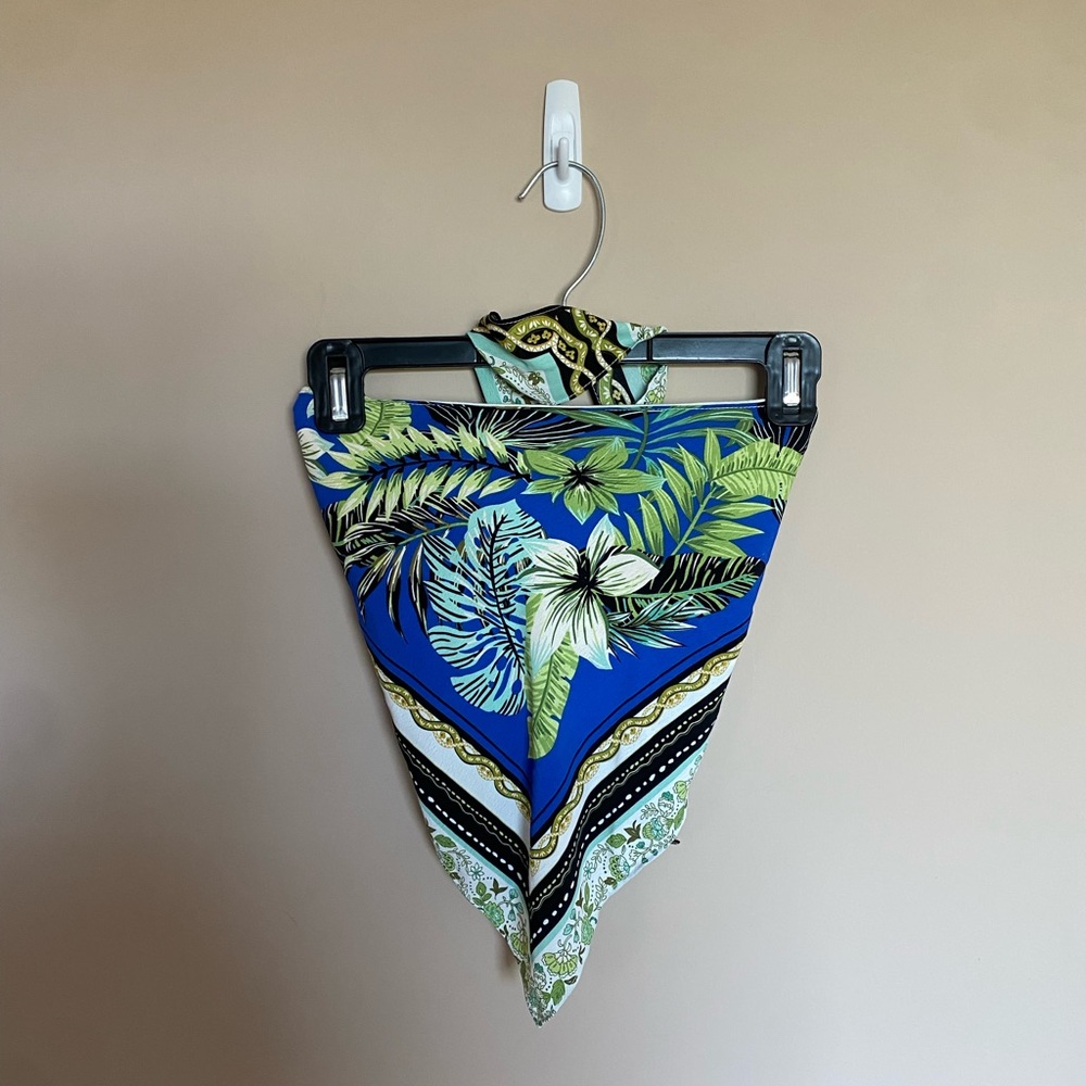 scarf tube top